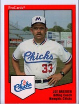 1989 ProCards Memphis Chicks #1193 Joe Breeden