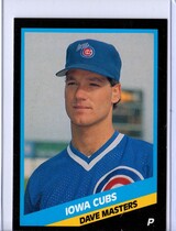 1988 CMC Iowa Cubs #9 Dave Masters