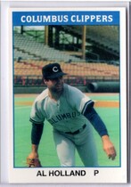 1987 TCMA Columbus Clippers #6 Al Holland