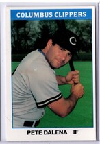 1987 TCMA Columbus Clippers #12 Pete Dalena