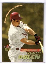 2001 Ultra Gold Medallion #114G Scott Rolen