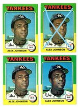 1975 Topps Base Set #534 Alex Johnson