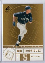 2001 SP Game Bat Edition Line Up Time #3 Alex Rodriguez