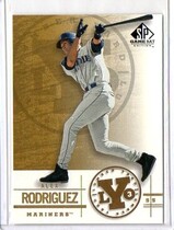 2001 SP Game Bat Edition Lumber Yard #4 Alex Rodriguez