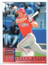 1998 Leaf Rookies & Stars True Blue #42 Scott Rolen