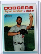 2020 Topps Heritage Chrome Refractor #THC-385 Clayton Kershaw