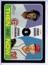 2020 Topps Heritage Then and Now #TN-12 Fergie Jenkins|Stephen Strasburg