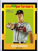 2020 Topps Heritage New Age Performers #NAP-3 Mike Soroka