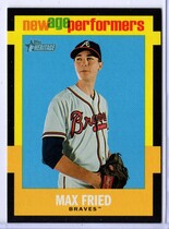 2020 Topps Heritage New Age Performers #NAP-23 Max Fried