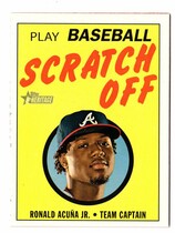 2020 Topps Heritage 1971 Topps Baseball Scratch-Offs #5 Ronald Acuna Jr.