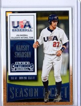 2015 Panini Contenders #63 Dansby Swanson