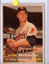 1957 Topps Base Set #81 Herm Wehmeier