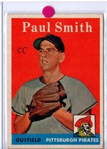 1958 Topps Base Set #269 Paul Smith
