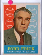 1959 Topps Base Set #1 Ford Frick