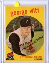1959 Topps Base Set #110 George Witt