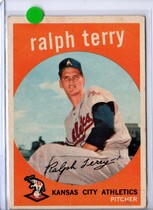 1959 Topps Base Set #358 Ralph Terry