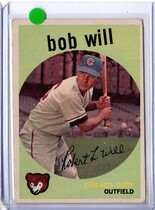 1959 Topps Base Set #388 Bob Will