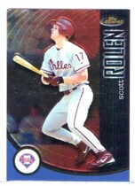 2001 Finest Base Set #15 Scott Rolen