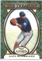 2000 Topps Gold Label The Treasury #T8 Alex Rodriguez