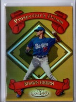 2000 Topps Gold Label Prospectors Dream #PD9 Shawn Green
