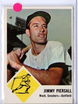 1963 Fleer Base Set #29 Jim Piersall