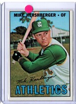 1967 Topps Base Set #323 Mike Hershberger