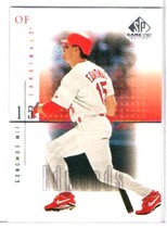 2001 SP Game Used Edition #37 Jim Edmonds