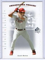 2001 SP Authentic #79 Scott Rolen