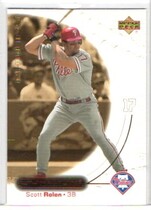 2001 Upper Deck Ovation #53 Scott Rolen