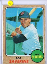 1968 Topps Base Set #149 Bob Saverine