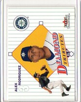 2001 Fleer Tradition Diamond Tribute #3DT Alex Rodriguez