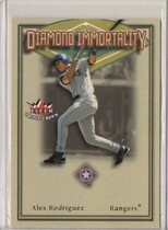 2002 Fleer Triple Crown Diamond Immortality #5 Alex Rodriguez