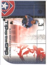 2002 Fleer Genuine Tip of the Cap #TC1 Alex Rodriguez