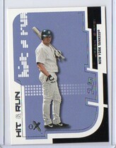 2002 Fleer E-X Hit and Run #19HNR Jason Giambi