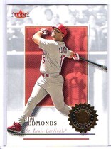 2001 Fleer Authority #82 Jim Edmonds
