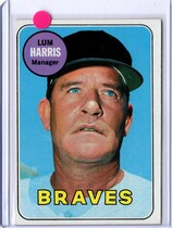 1969 Topps Base Set #196 Lum Harris