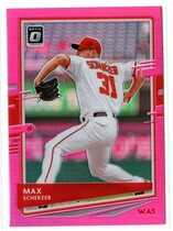2020 Donruss Optic Pink #138 Max Scherzer