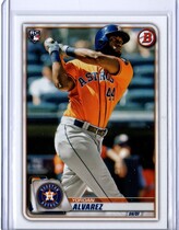 2020 Bowman Base Set #25 Yordan Alvarez