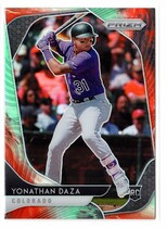 2020 Panini Prizm Prizm Cosmic Haze #13 Yonathan Daza