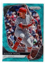2020 Panini Prizm Prizm Teal Wave #54 Kolten Wong