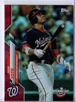 2020 Topps Opening Day Red Foil Target #27 Juan Soto