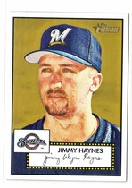 2001 Topps Heritage Black Backs #54 Jimmy Haynes