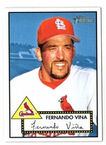 2001 Topps Heritage #3 Fernando Vina