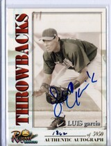 2001 Royal Rookies Autos #23 Luis Garcia