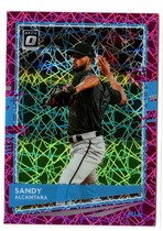 2020 Donruss Optic Pink Velocity #181 Sandy Alcantara
