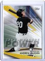 2020 Topps Pro Debut Tape-Measure Power #TMP-AV Andrew Vaughn