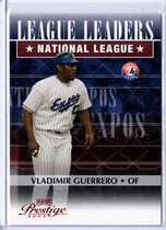 2003 Playoff Prestige League Leaders #LL-5 Vladimir Guerrero