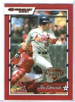 2001 Donruss Baseballs Best Bronze #33 Jim Edmonds