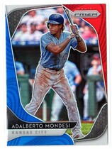 2020 Panini Prizm Prizm Red White & Blue #99 Adalberto Mondesi