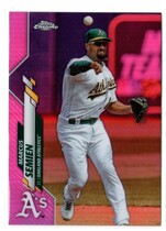 2020 Topps Chrome Pink Refractor #144 Marcus Semien